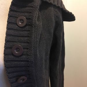 BCBGeneration Maxi Cable Knit Sweater Cardigan